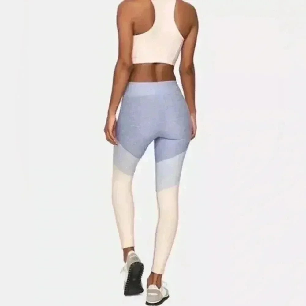 NWOT Outdoor Voices Colorblock Springs Leggings M - Picture 5 of 5